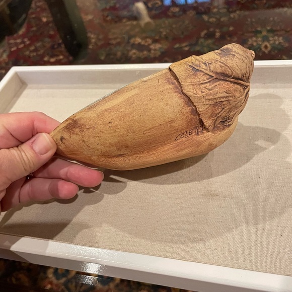 Terrafirma Ceramic “Squash” bowl, Robins Egg Blue - Picture 2 of 9